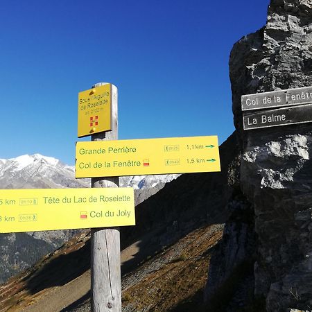 הוטלוס Chambres Et Tables D'Hotes Le Choton A Nono - Col Du Joly Beaufortain מראה חיצוני תמונה