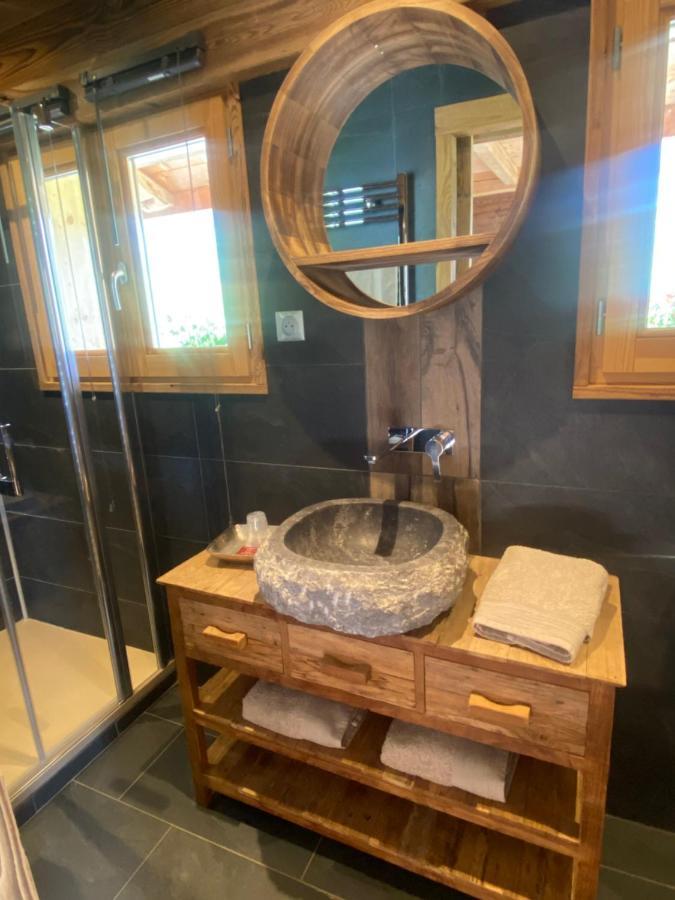 הוטלוס Chambres Et Tables D'Hotes Le Choton A Nono - Col Du Joly Beaufortain מראה חיצוני תמונה